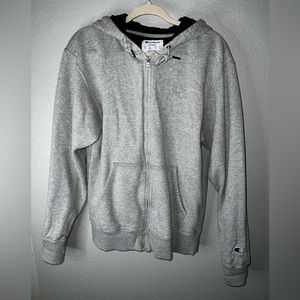 Medium Gray Champion Zip Up
